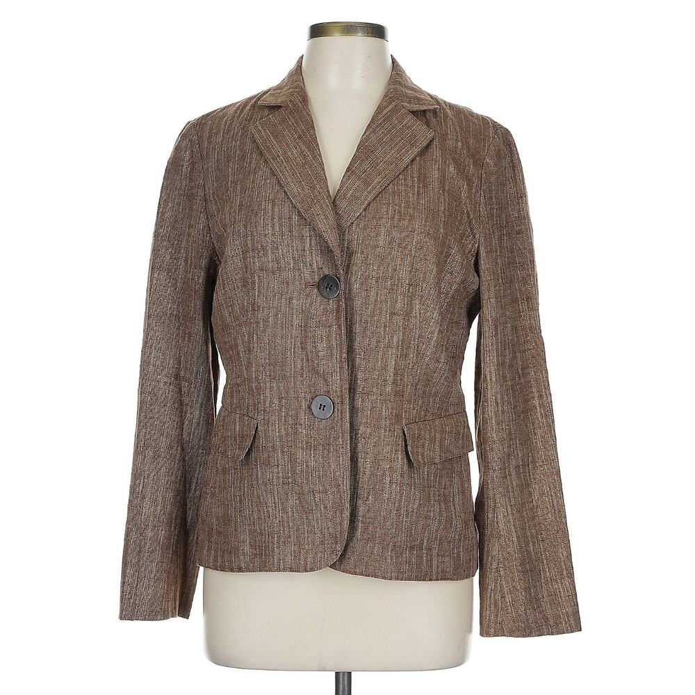 Lafayette 148 New York Linen/Cotton Blazer - Size 10